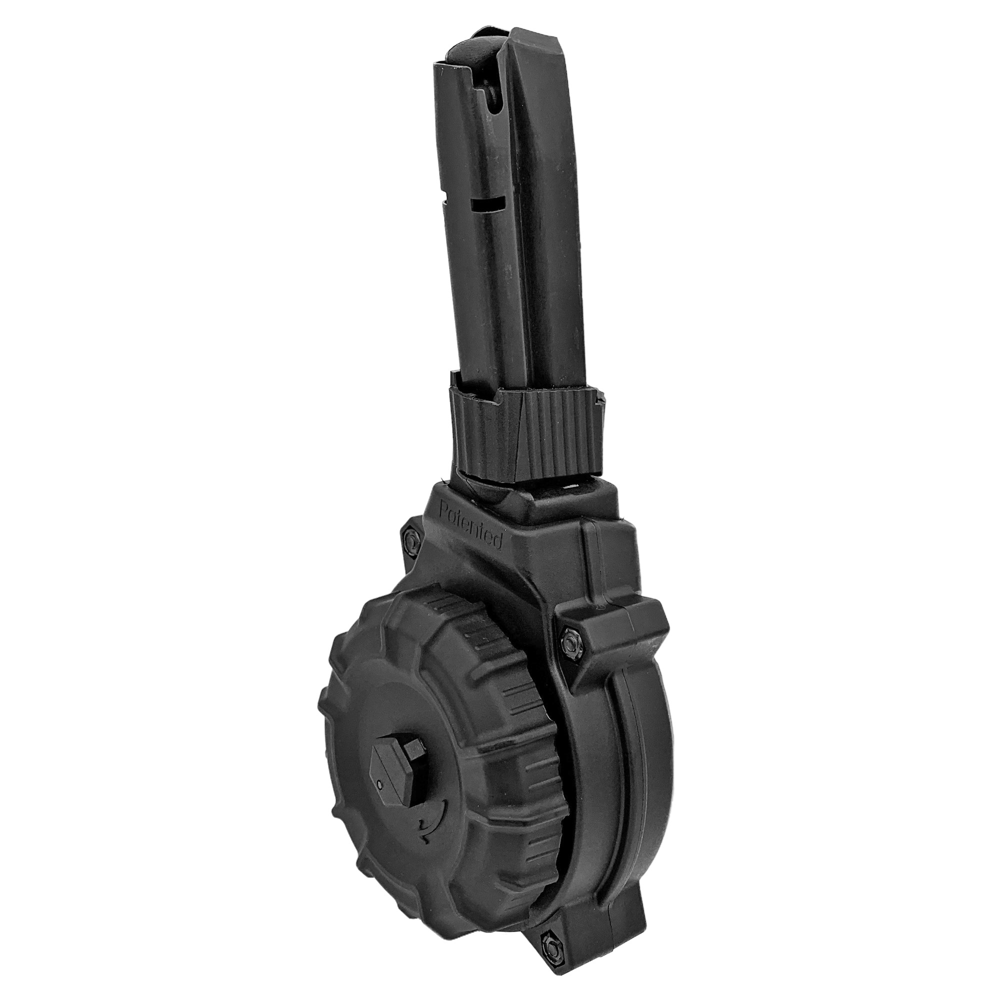 ProMag Magazine, 9mm, 50 Round Drum, Fits SCCY CPX-2, Polymer, Black - Promag