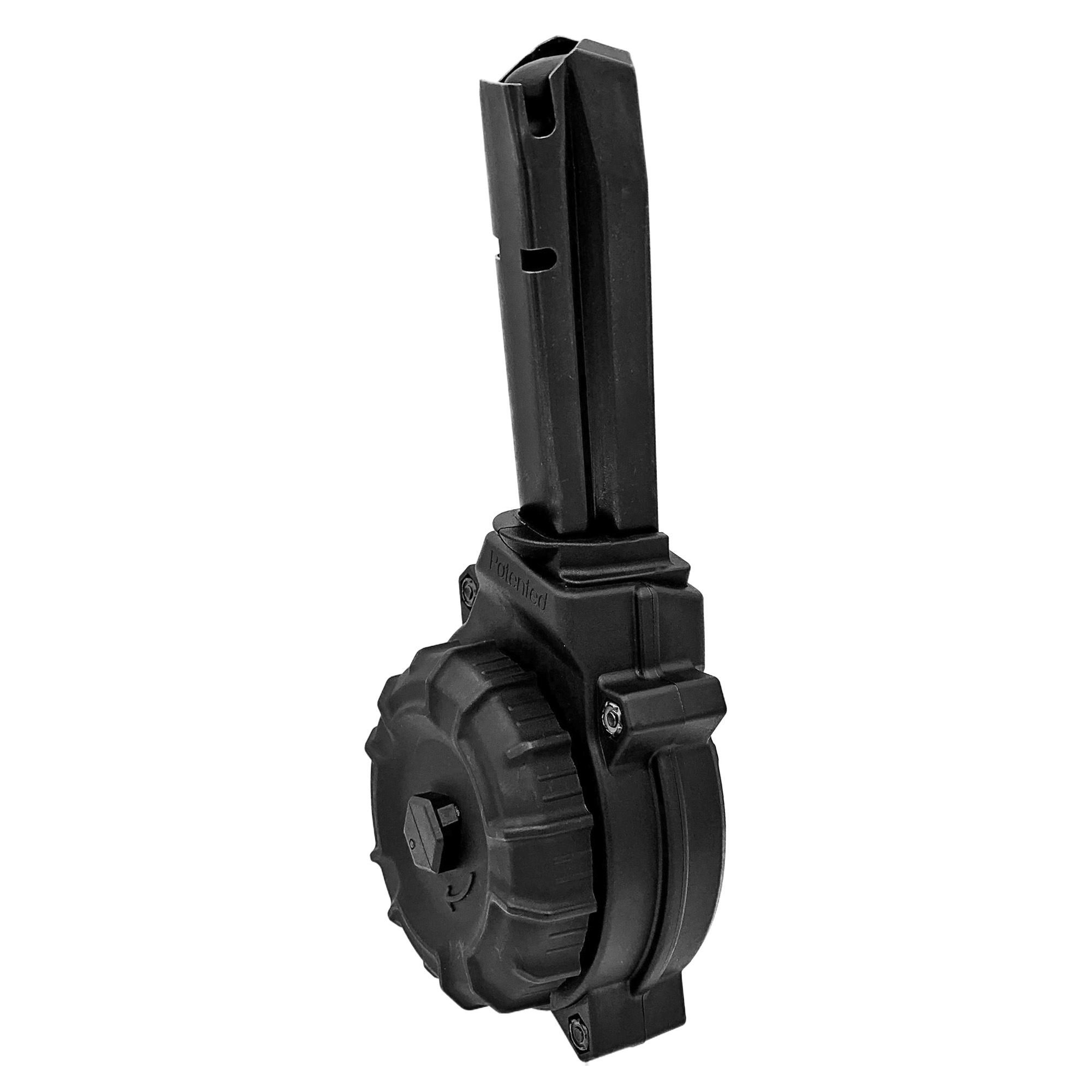 ProMag Magazine, 9mm, 50 Round Drum, Fits Smith & Wesson M&P-9, Polymer, Black - Promag
