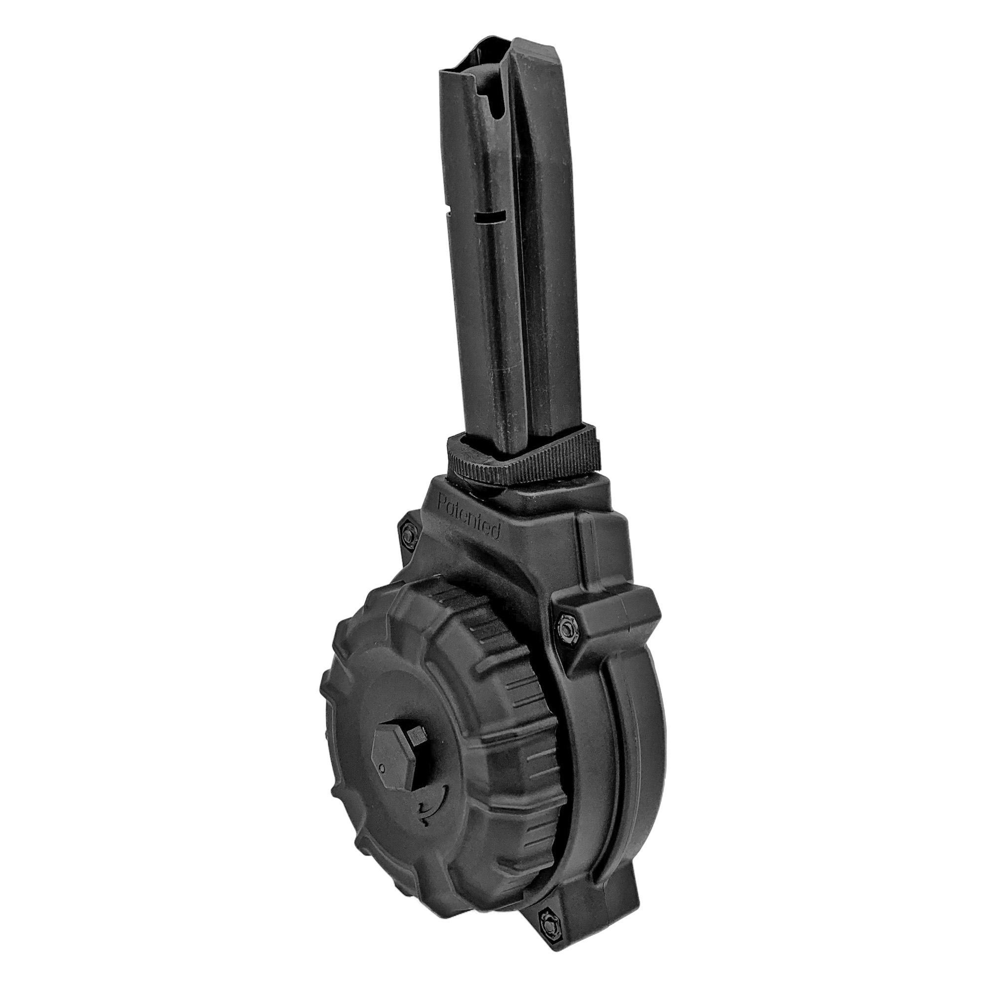 ProMag Magazine, 9mm, 50 Round Drum, Fits SD9 & SD9VE, Polymer, Black - Promag