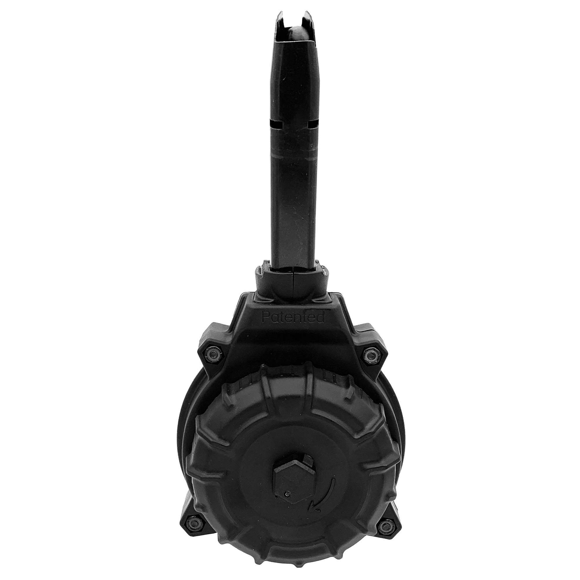 ProMag Magazine, 40 S&W, 50 Round Drum, Fits Sig P229, Polymer, Black - Promag