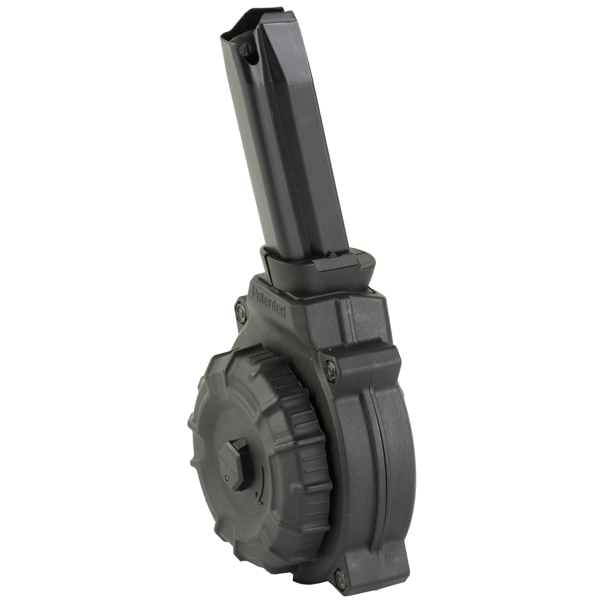 ProMag Magazine, 9mm, 50 Round Drum, Fits Sig SP2340, Polymer, Black - Promag