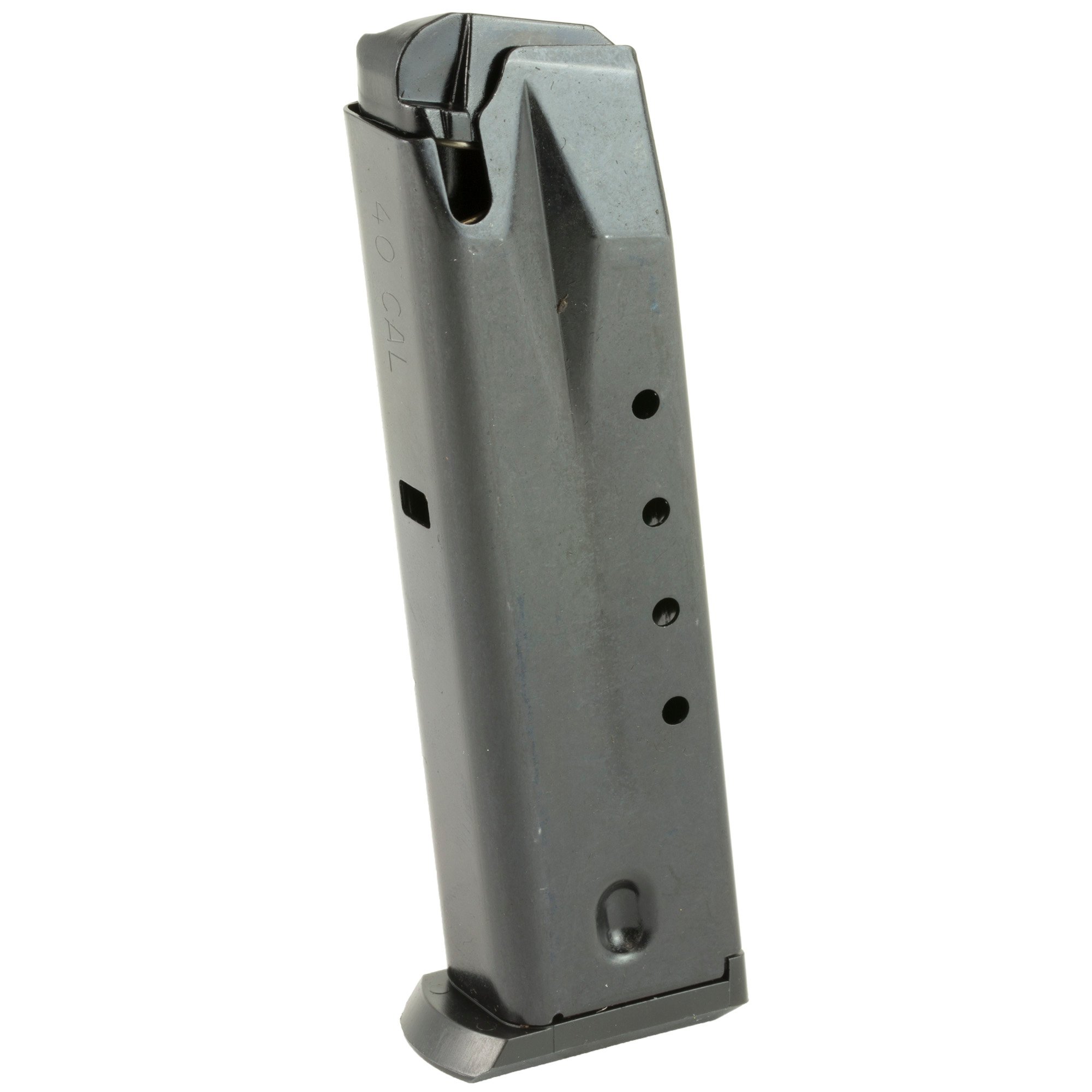 Ruger Magazine, 40 S&W, 10 Rounds, Fits Ruger P91, Steel, Blued Finish - Ruger