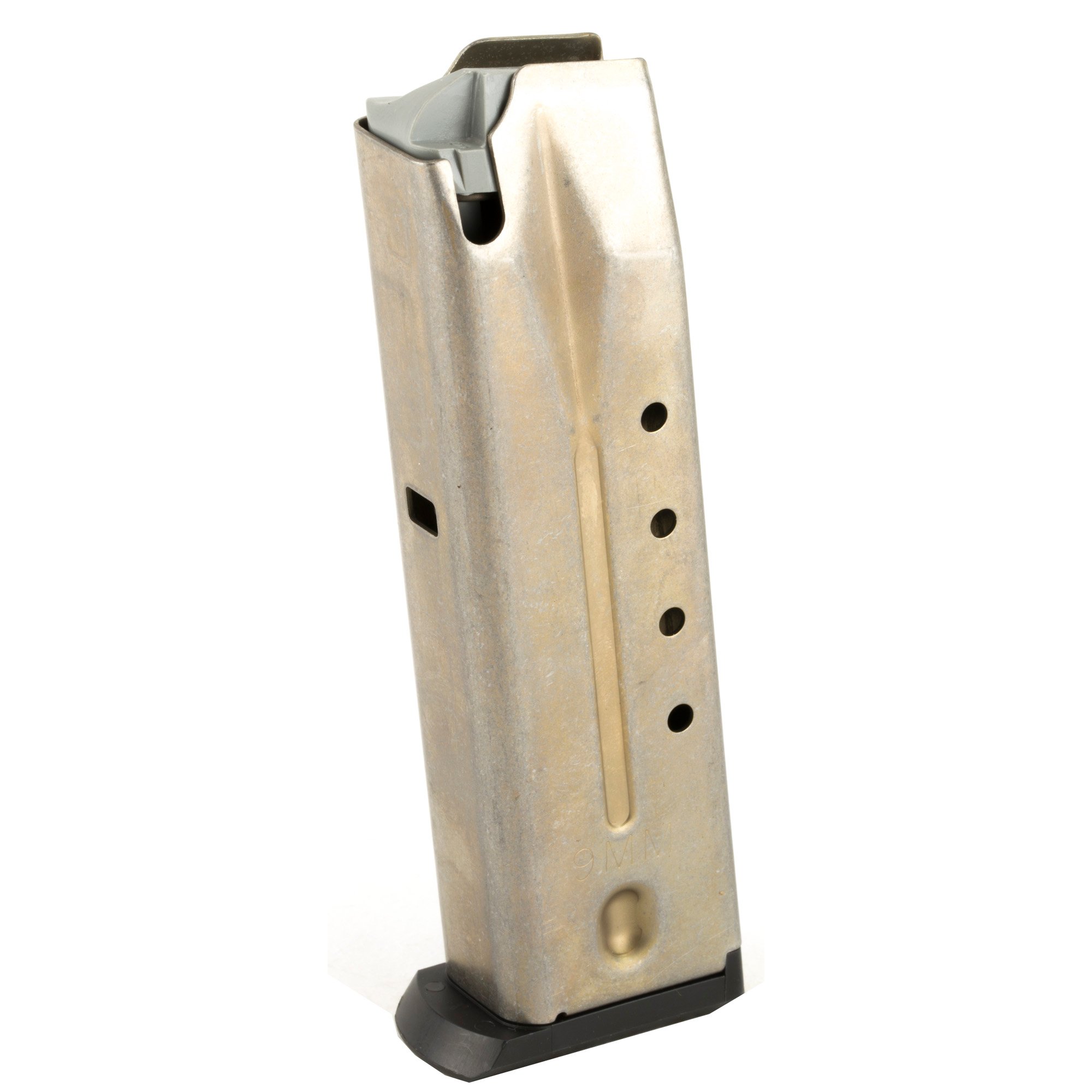 Ruger Magazine, 9mm, 15 Rounds, Fits P89/95, Stainless Steel, Silver - Ruger