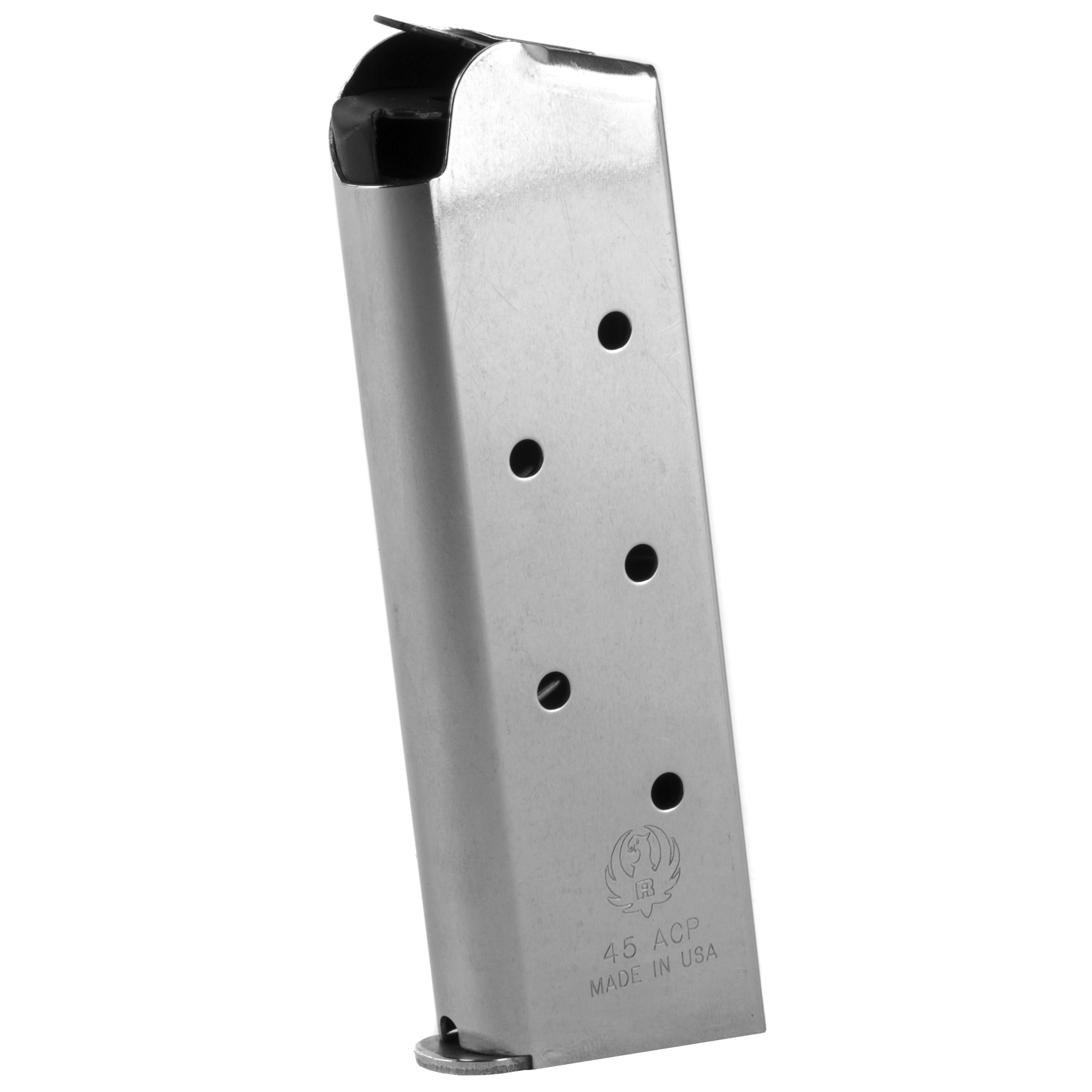 Ruger Magazine, 45 ACP, 7 Rounds, Fits Ruger SR1911 Officer, Stainless - Ruger