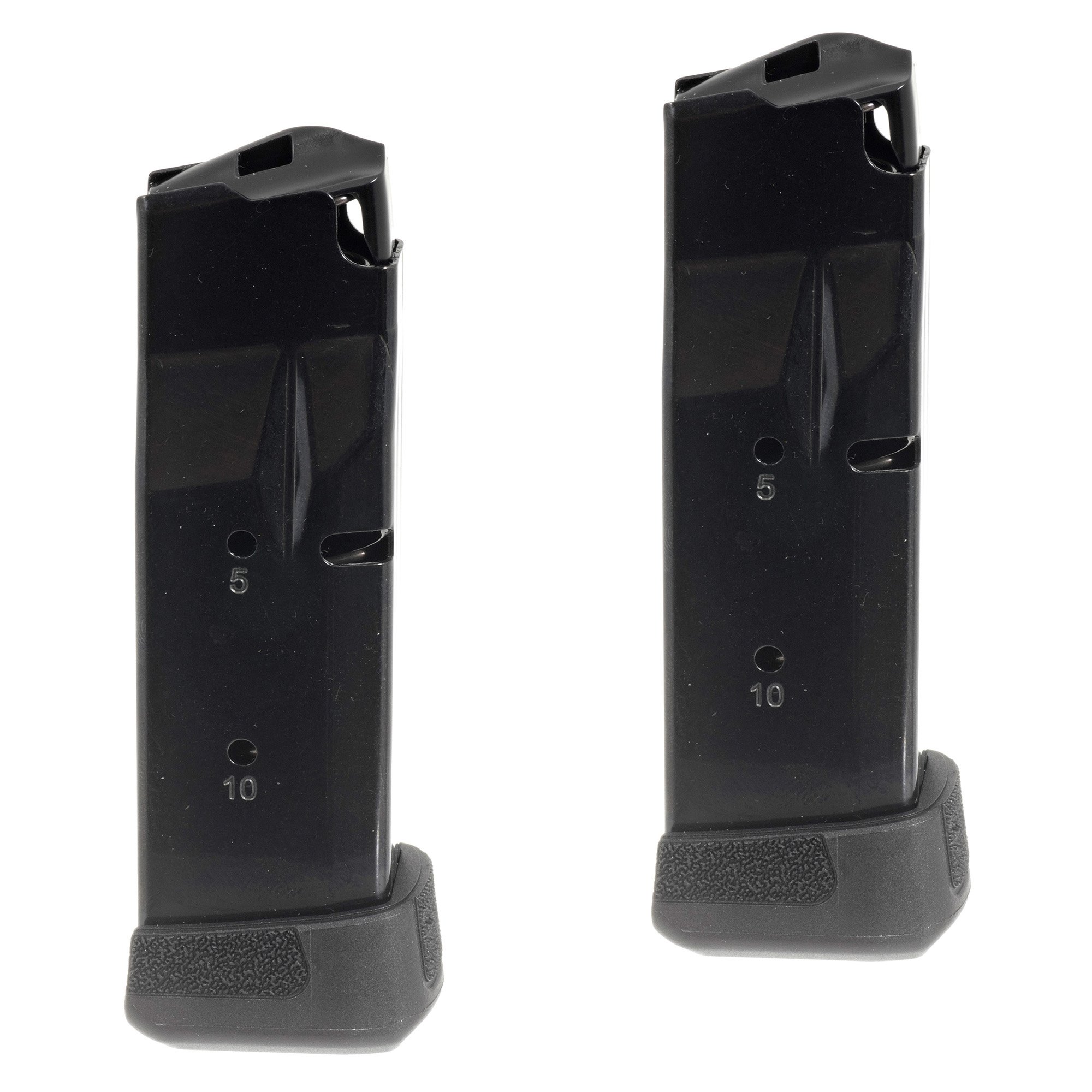 Ruger Magazine, 380 ACP, 12 Rounds, Fits Ruger LCP MAX, Steel, Blued Finish, Black, 2 Pack