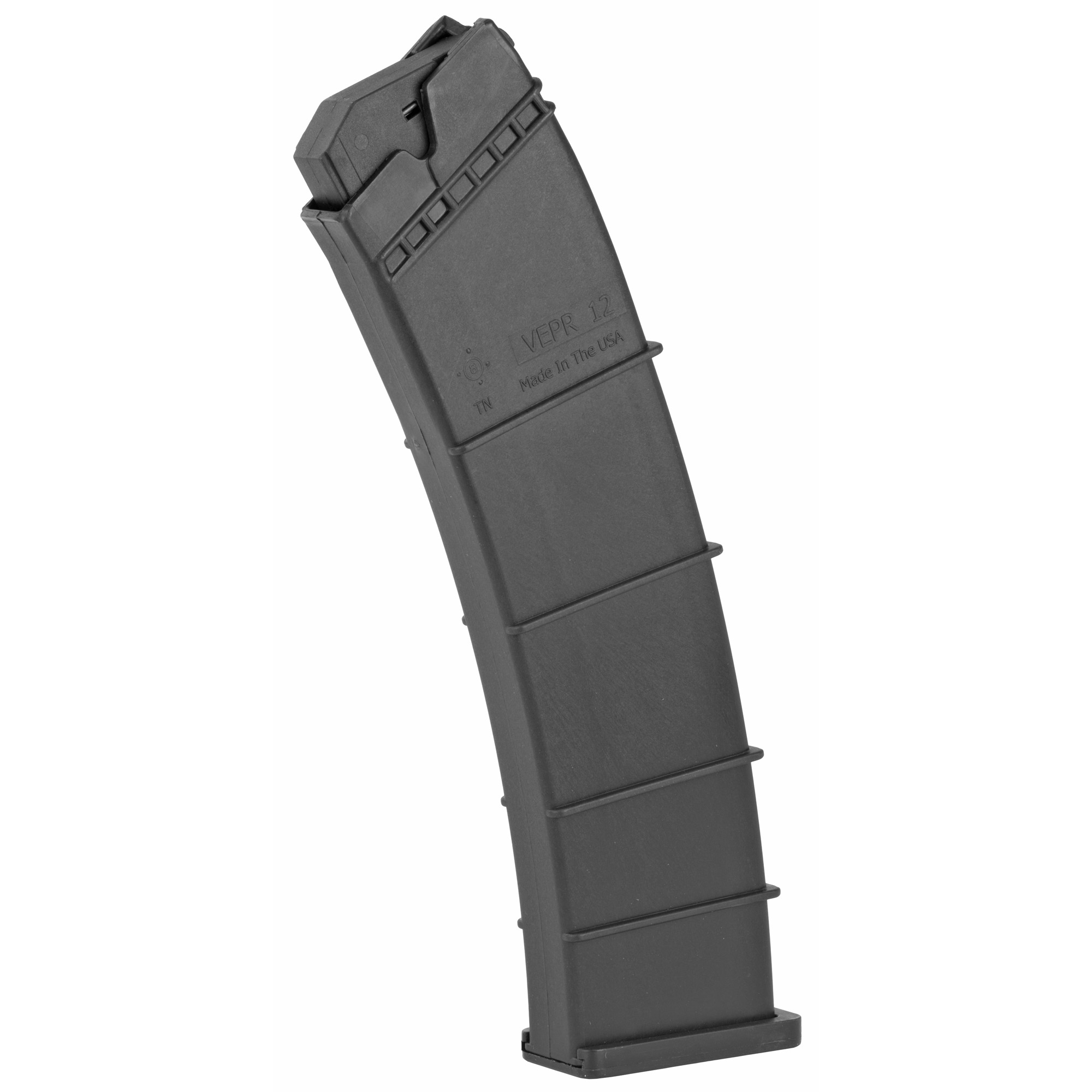 SGM Tactical Vepr Shotgun Magazine, 12Ga, 12rd, Fits Vepr 12Ga, Black - Sgm Tactical