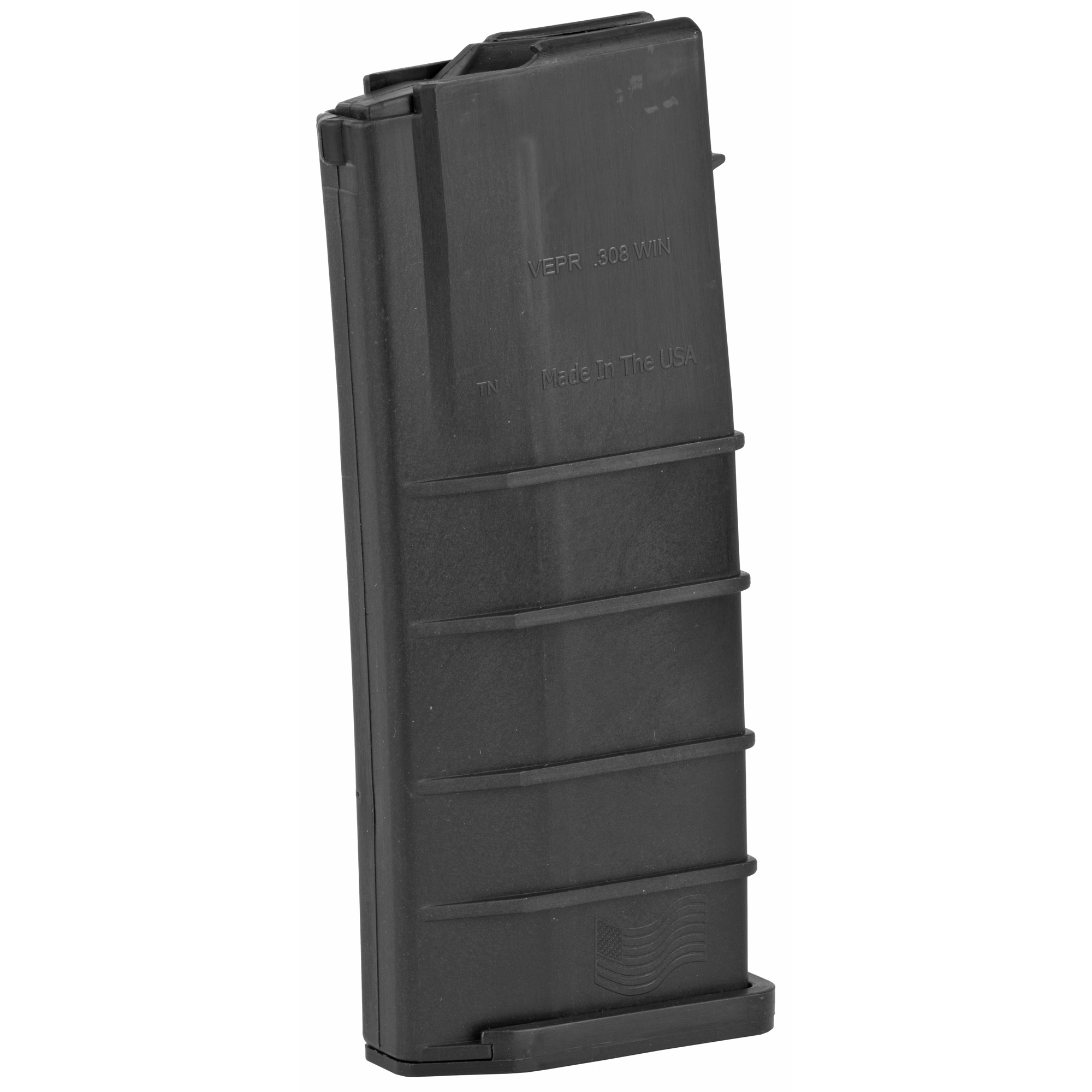 SGM Tactical Vepr Rifle Magazine, 308 Winchester /762NATO, 25 Rounds, fits Vepr 308, Polymer, Black - Sgm Tactical