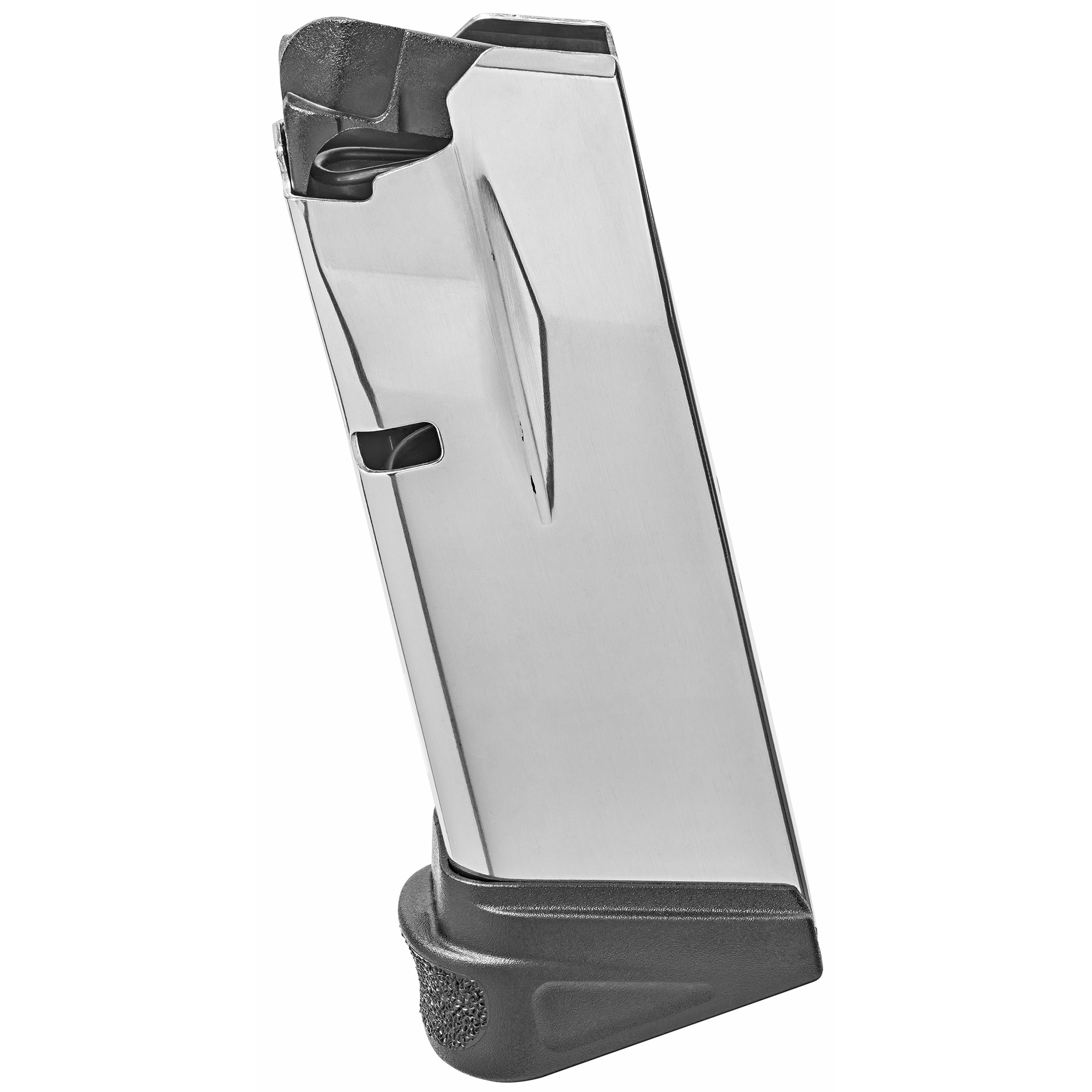 Springfield Magazine, Hellcat, 9mm, 10 Rounds, with Pinky Extension, Stainless - Springfield Armory