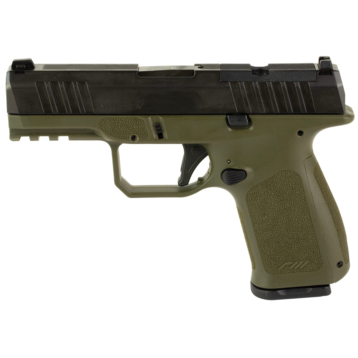 Rost Martin RM1C Optics Ready 9mm 4" 10rds, OD Green - Rost Martin