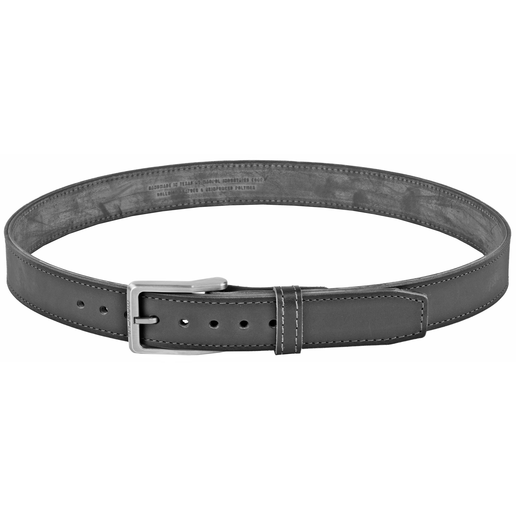 Magpul Tejas Gun Belt, El Original, Bullhide Leather Size 38", Black - MAG1109-001-38 - Magpul