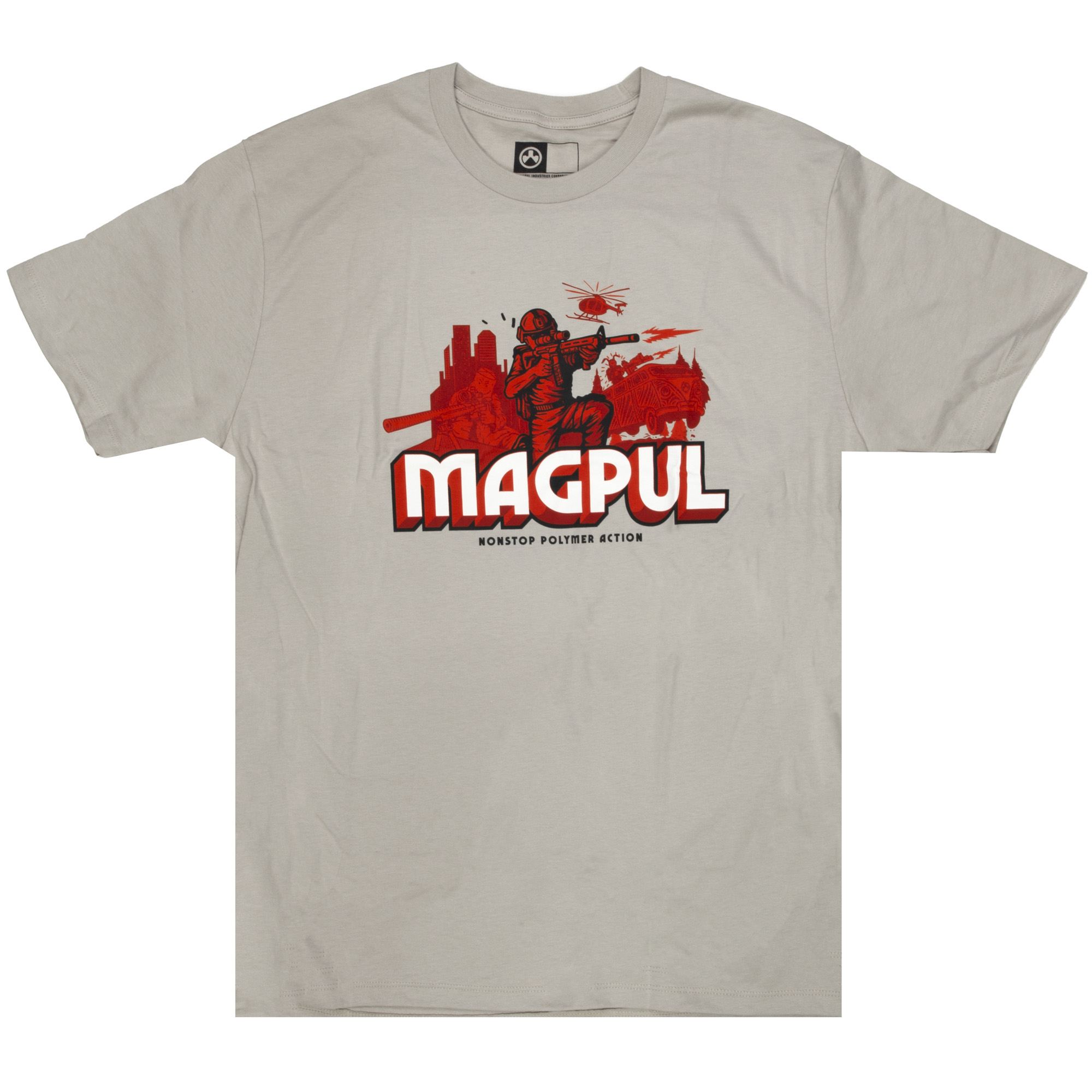 Magpul T-Shirt XL, Silver - MAG1221040XL - Magpul