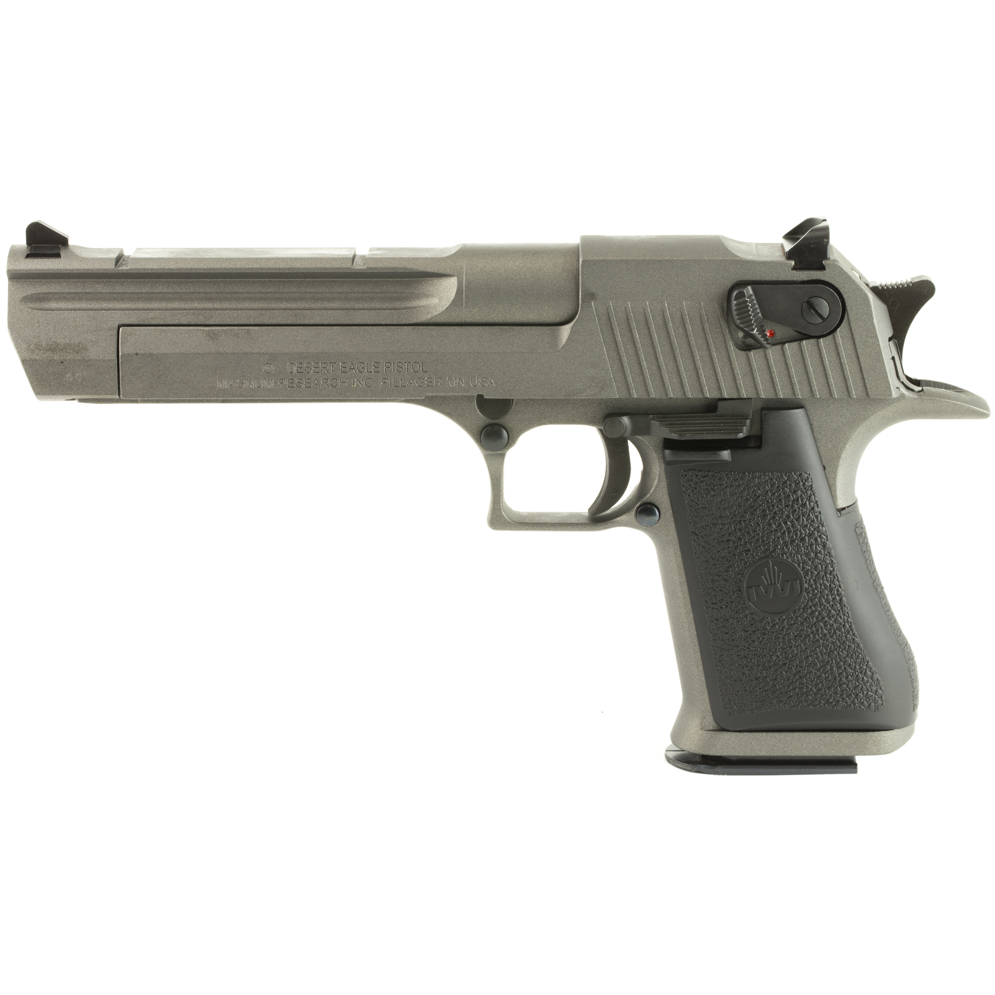 Mag Research Desert Eagle .44 Mag Pistol, 6" Barrel, Fixed Sights, Tungsten - DE44CATU - Magnum Research