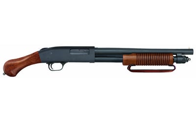 Mossberg 590 12 Gauge Pump Action Shotgun, 14.375" Barrel, Silver - 50635