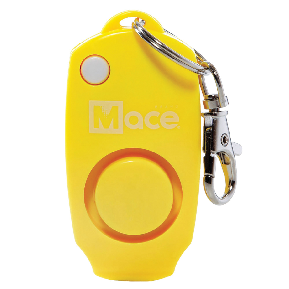 Mace 130 dB Personal Alarm w/Key Chain, Neon Yellow - Mace