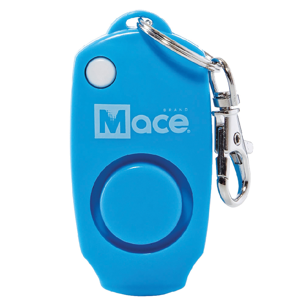 Mace 130 dB Personal Alarm w/Key Chain, Neon Blue - Mace