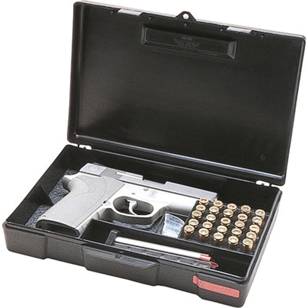 MTM Case Gard 10.20" x 7.20" x 2.20" Handgun Long Term Storage Case, Black - Mtm Case Gard