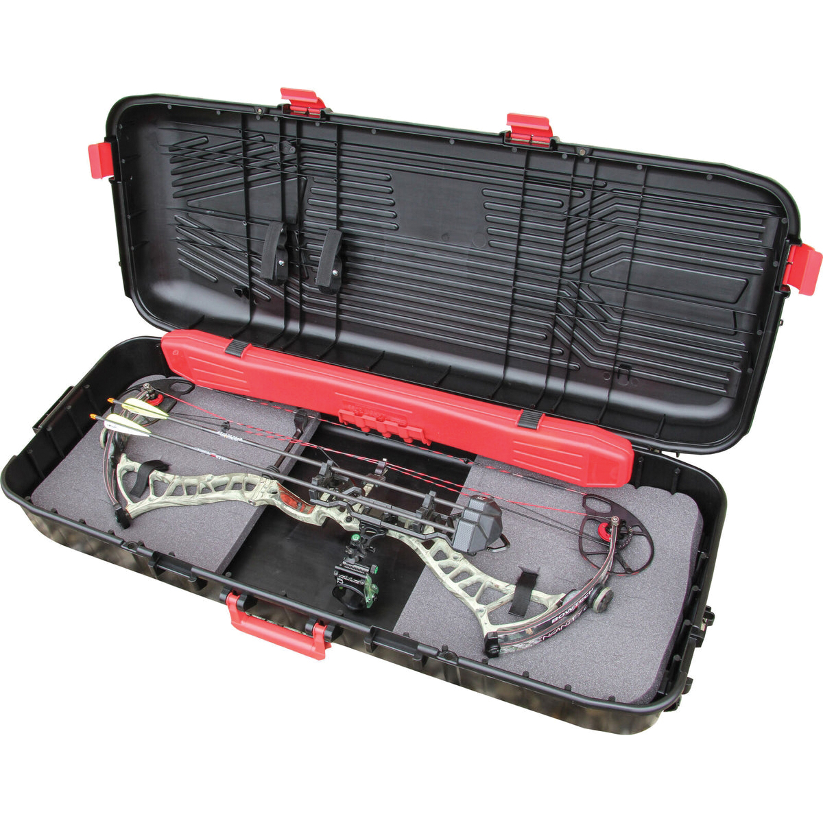 MTM Case Gard 47.10" x 19.30" x 7.30" Traveler Bow Case, Black - Mtm Case Gard