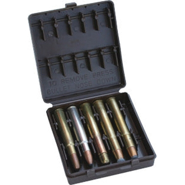 MTM Case Gard Big Game .378 Weatherby Magnum/.500 Nitro Express Ammo Wallet, 10rds Brown - Mtm Case Gard