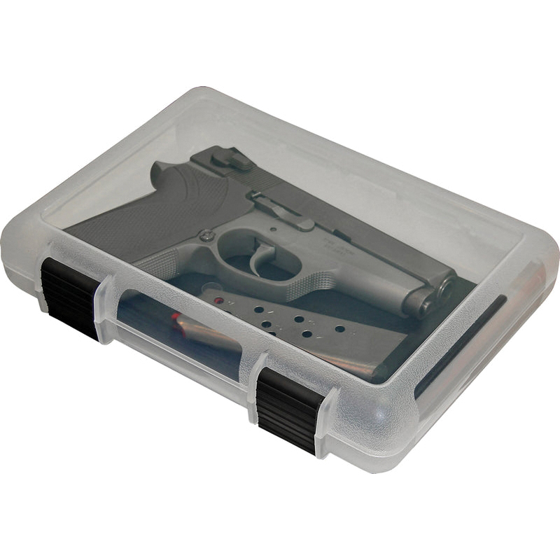 MTM Case Gard 9" x 7" x 1.80" In-Safe Storage Case, Clear - Mtm Case Gard