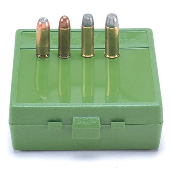 MTM Case Gard Flip-Top Ammo Box, 64rds Green - Mtm Case Gard