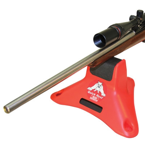 MTM Case Gard Quick Rest Shooting Rest, Red - Mtm Case Gard