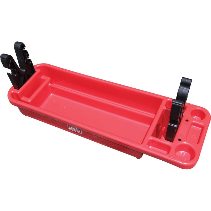 MTM Case Gard 29.50" x 4" x 9.50" Gunsmithing Rifle Maintenance and Cleaning Center, Red