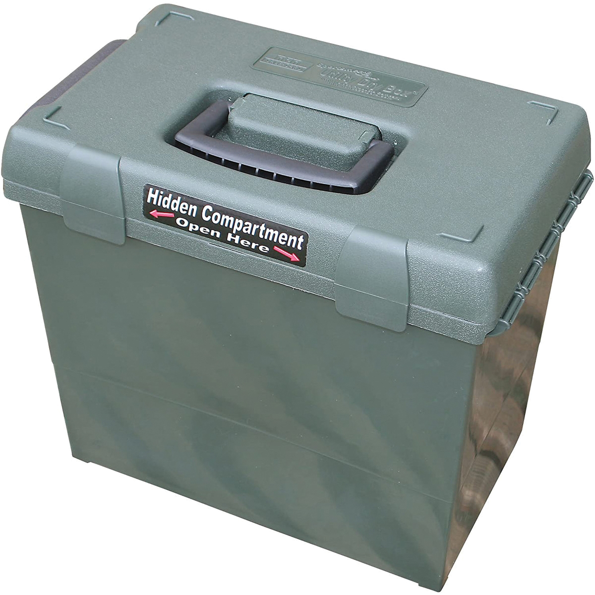 MTM Case Gard Sportsmen's Plus 15" x 8.80" x 13" O-Ring Sealed Utility Dry Box, Forest Green - Mtm Case Gard