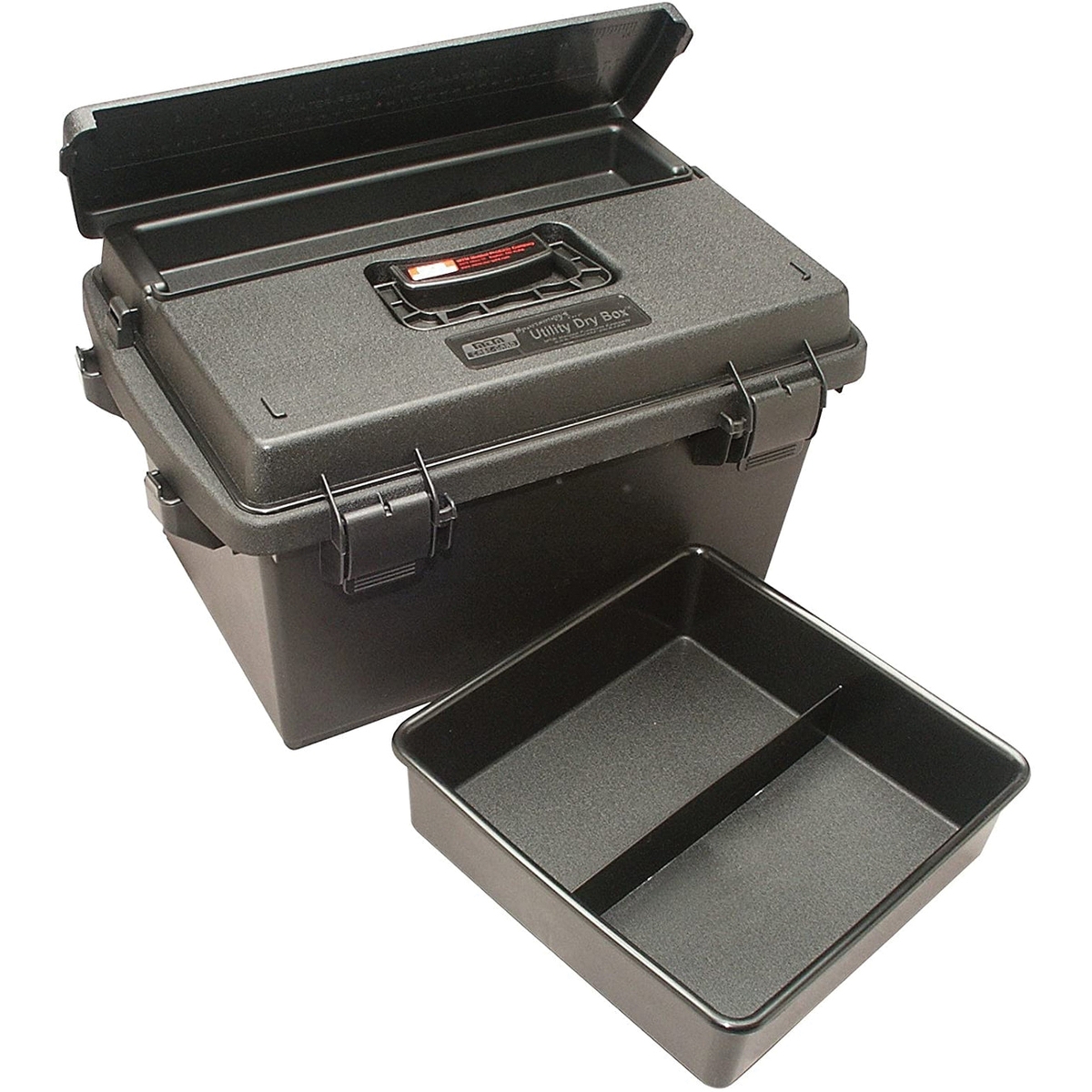 MTM Case Gard Sportsmen's Plus 19" x 13" x 15.10" O-Ring Sealed Utility Dry Box, Black