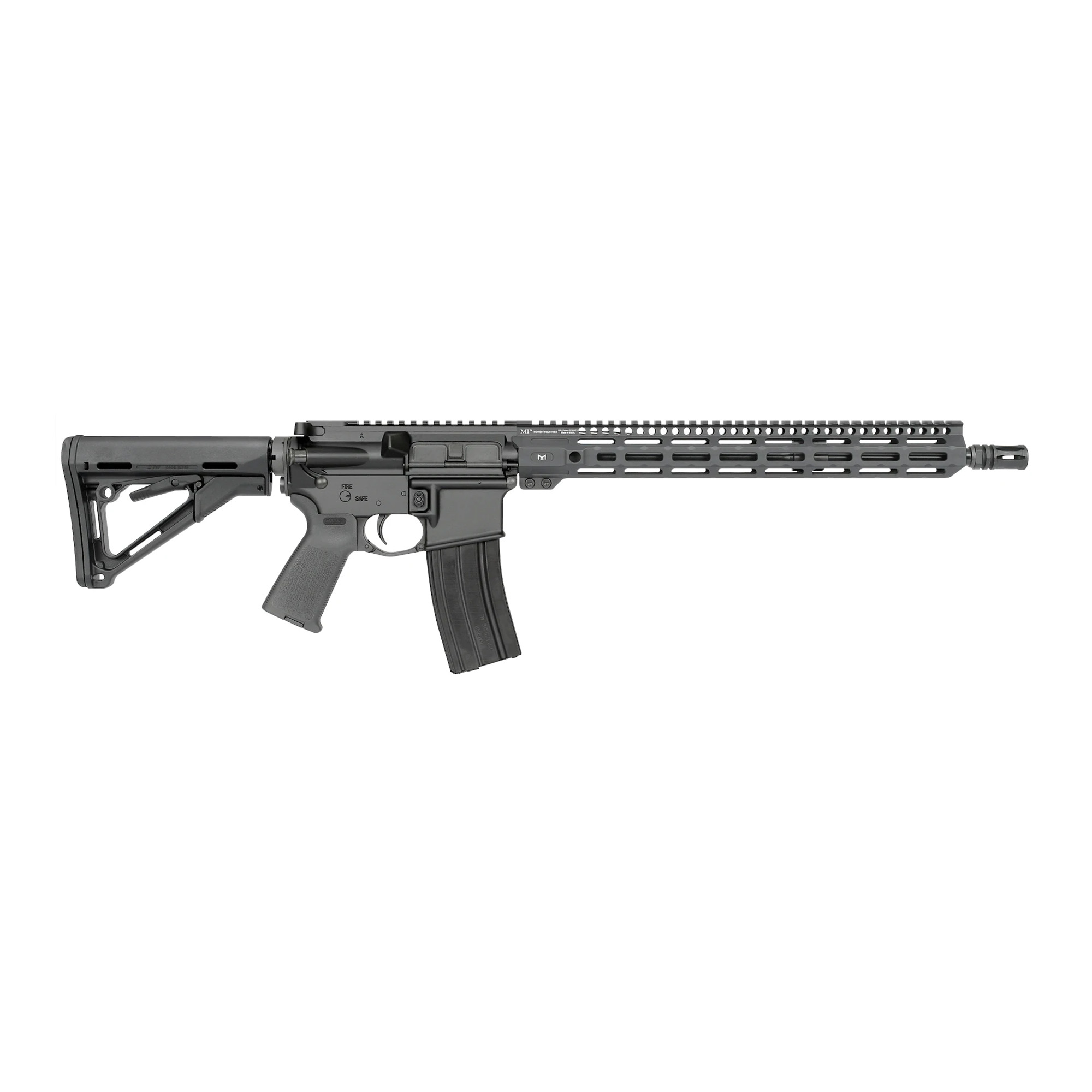 Midwest Industries .223 Wylde AR Rifle with 16" Barrel, Black - MIFN16CRM15 - Midwest Industries