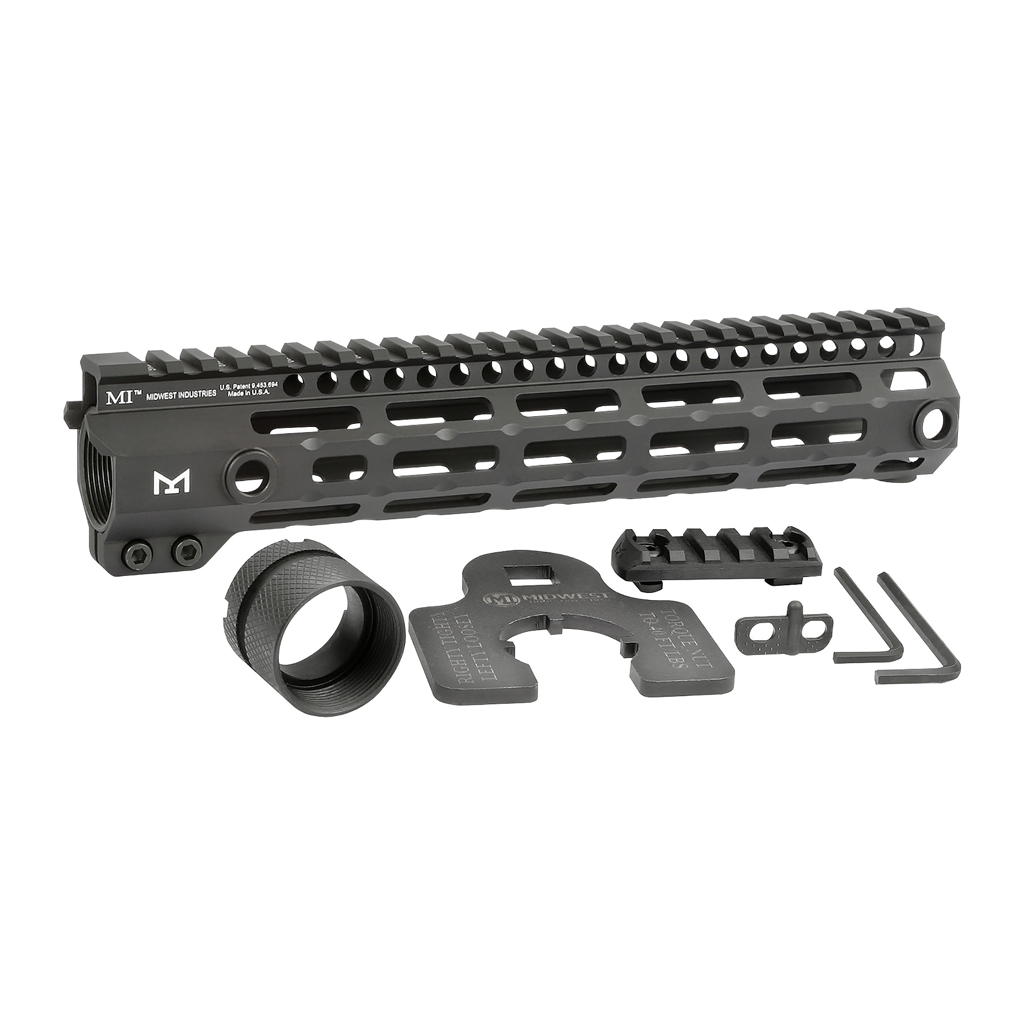 Midwest Industries Gen 4 M-Series AR-15 10.5" M-LOK Handguard - MIG4M105 - Midwest Industries