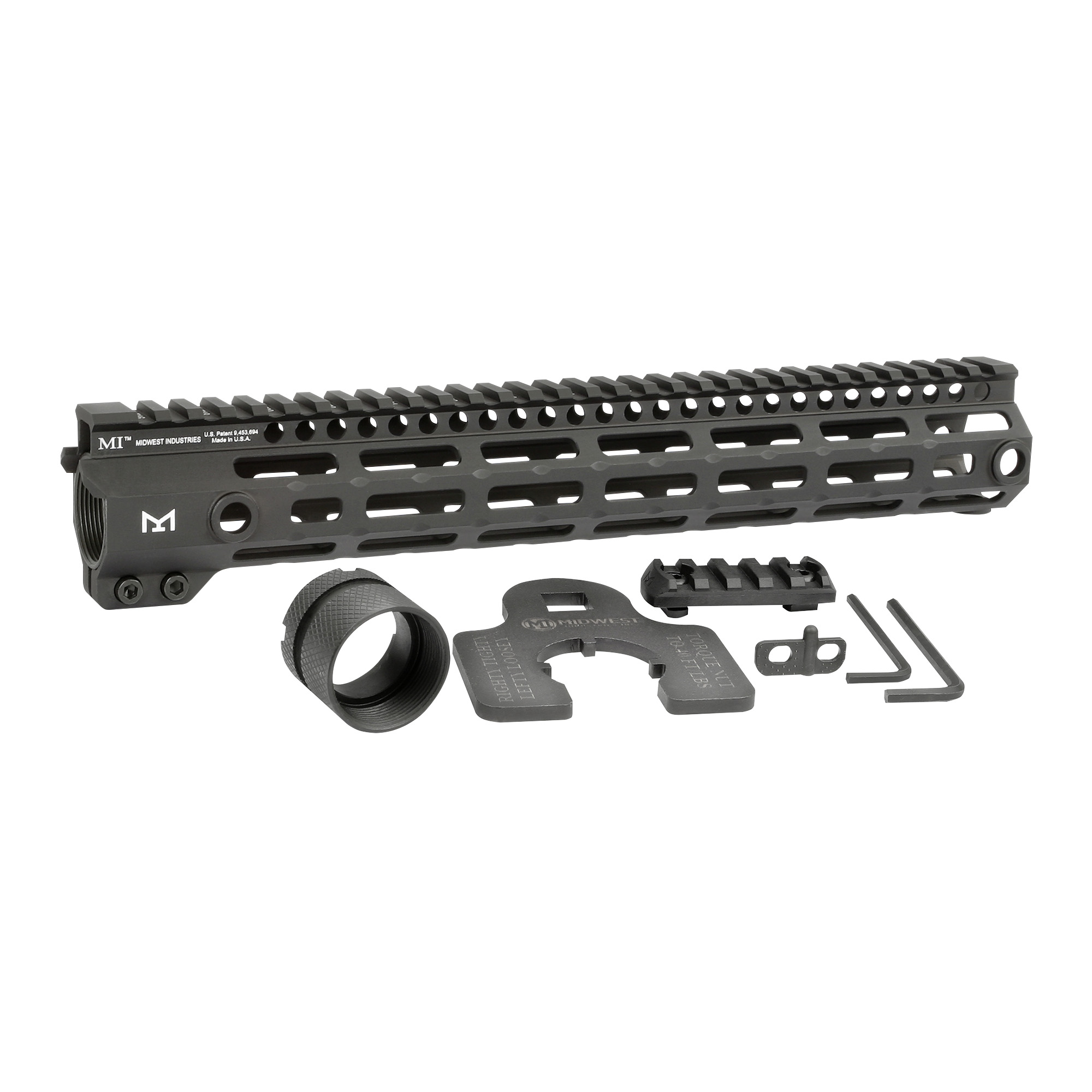 Midwest Industries Gen 4 M-Series AR-15 12.625" M-LOK Handguard - MIG4M12625 - Midwest Industries