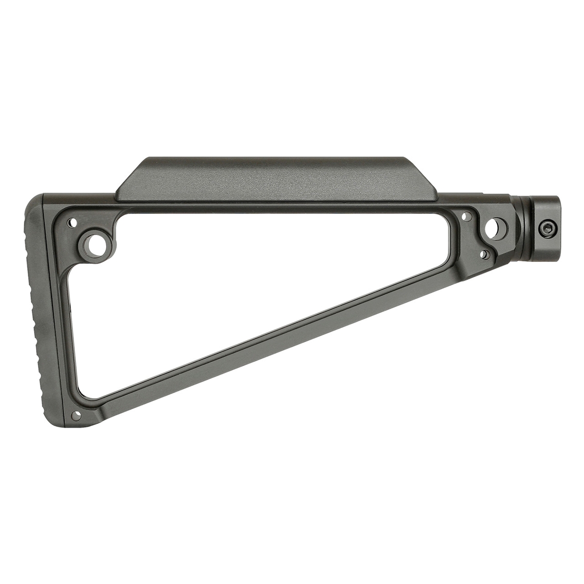 Midwest Industries Triangle Fixed Stock Black - Midwest Industries