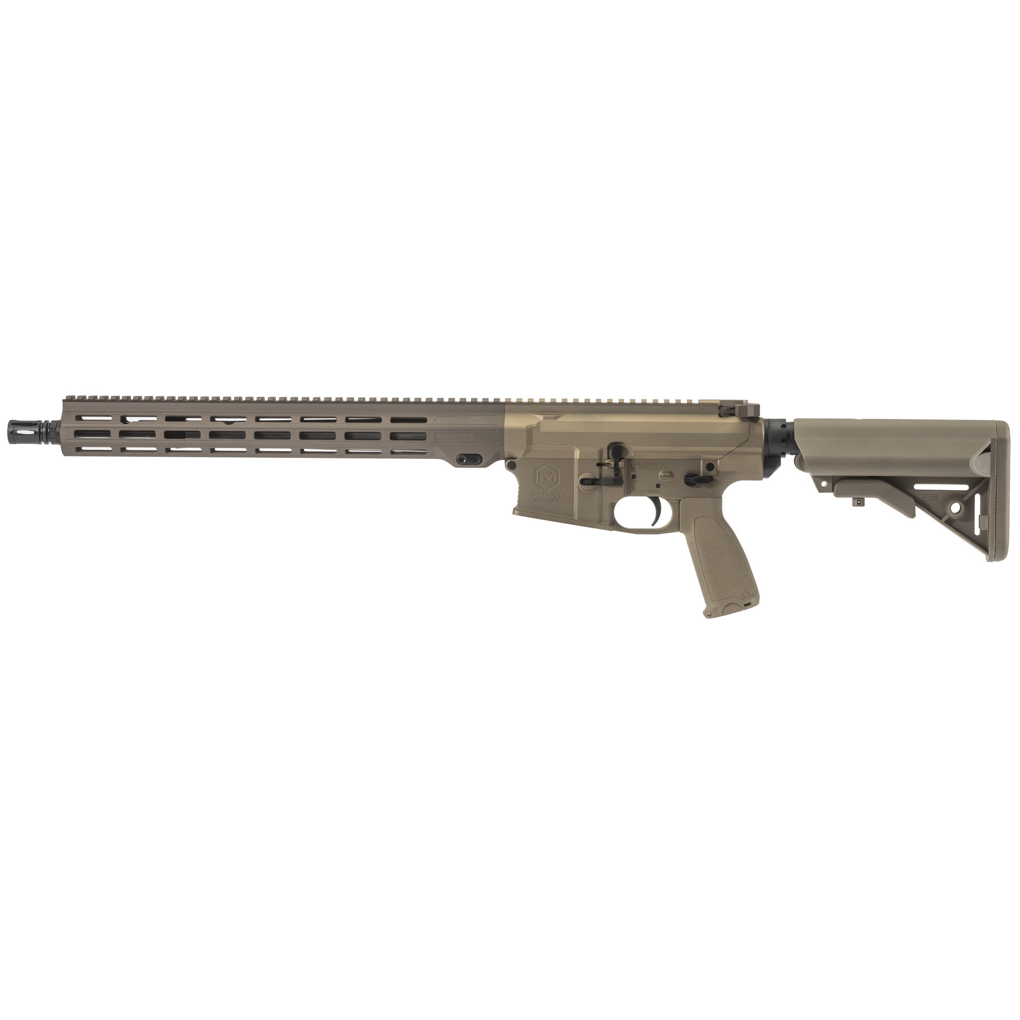 Maxim Defense MD11 7.62x39mm NATO AR Rifle with 18" Barrel, Flat Dark Earth - MXM48723 - Maxim Defense