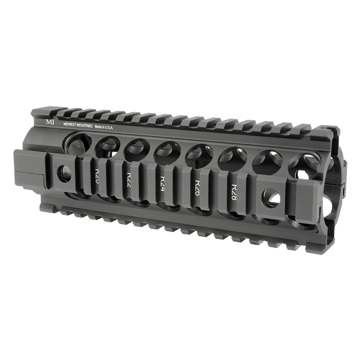 Midwest Industries Two Piece Free Float Carbine Handguard, Black - MCTAR-20 - Midwest Industries