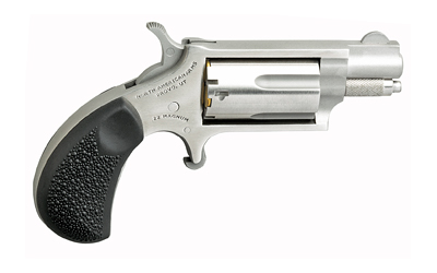 North American Mini Revolver .22 WMR Revolver, 1.625" Barrel, Fixed Sights, Silver - NAA22MSGRC - North American Arms