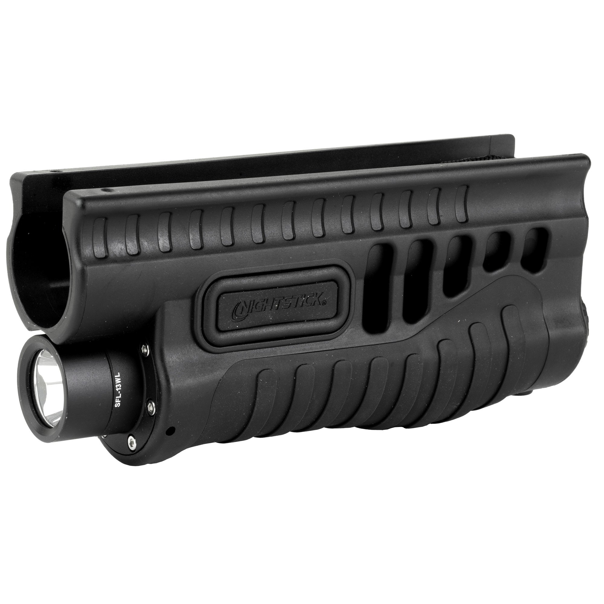 Nightstick SFL-13WL, Nightstick Flashlight, fits Remington 870/TAC-14, Black, Includes 2 CR123A - Nightstick