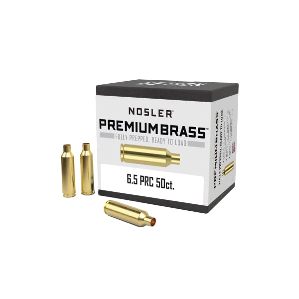 Nosler 6.5 PRC Large Rifle Premium Brass, 50rds - Nosler