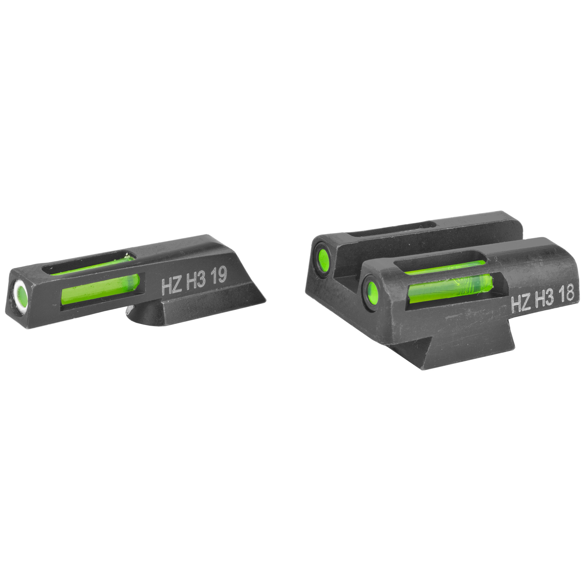 Hi-Viz LightWave H3 CZ75/85 Green, Green Front/Rear CZN321 - Hiviz