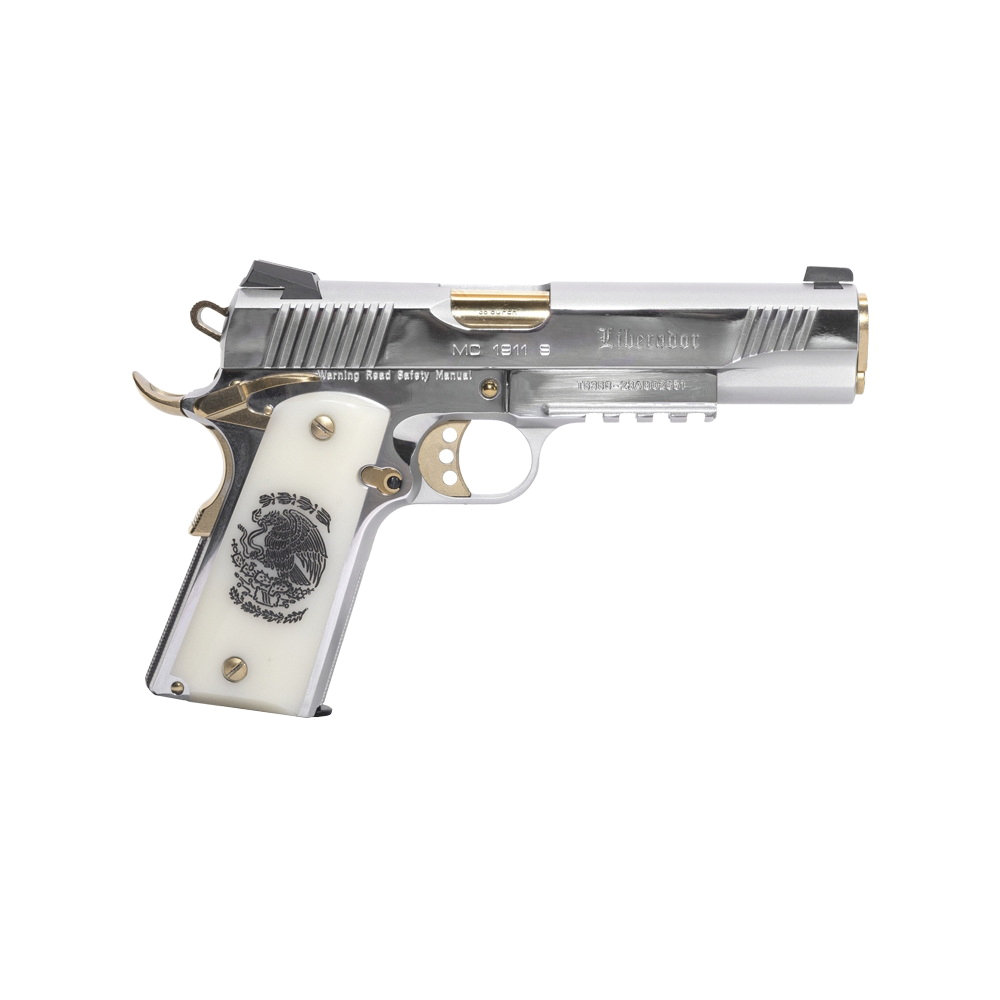 Girsan MC1911 Liberador .38 Super 5" 9rds, Chrome - Girsan