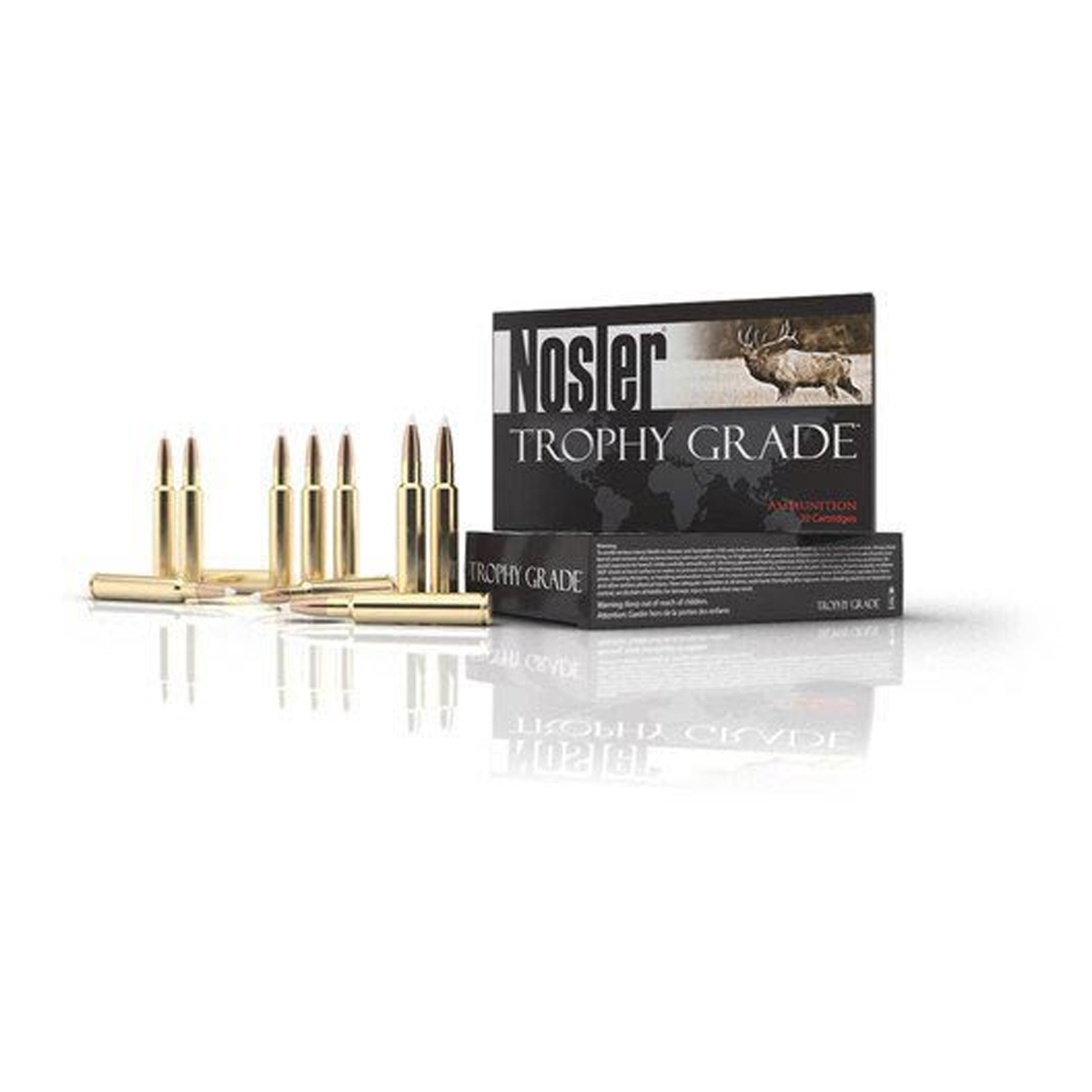 Nosler Trophy Grade 30-06 Springfield 165 gr AccuBond 20 Rounds Ammunition - 60057 - Nosler