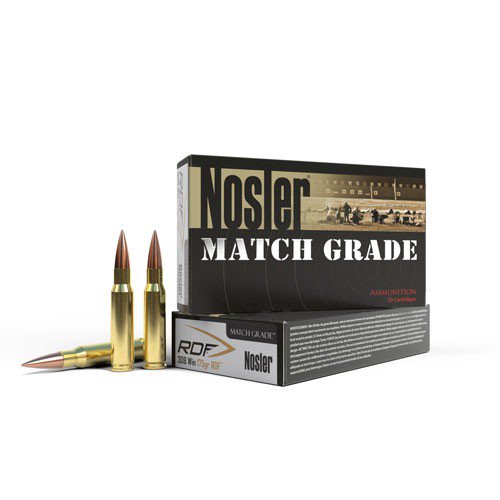 Nosler Match Grade .308 Winchester 175gr RDF HPBT 20 Rounds Ammunition - 60132