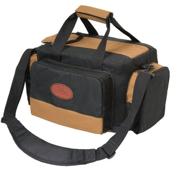 Outdoor Connection 16" X 12" X 8" Deluxe Range Bag, Black/Tan