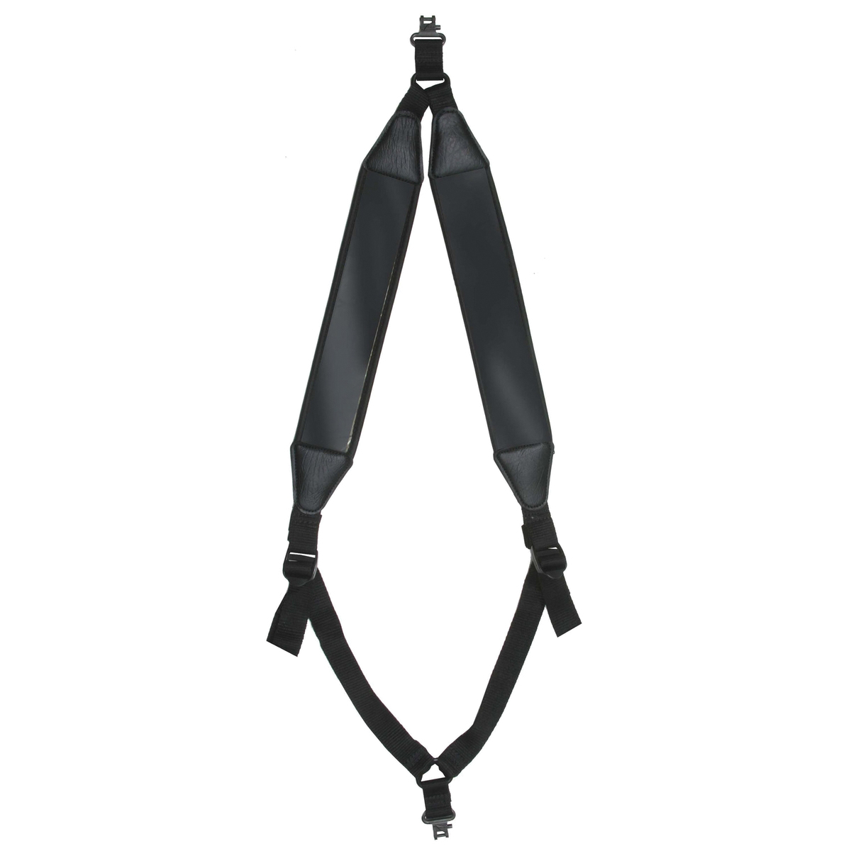 Outdoor Connection 21" X 2" Backpack Super Sling w/Wire Formed Swivels, Black - Outdoor Connection