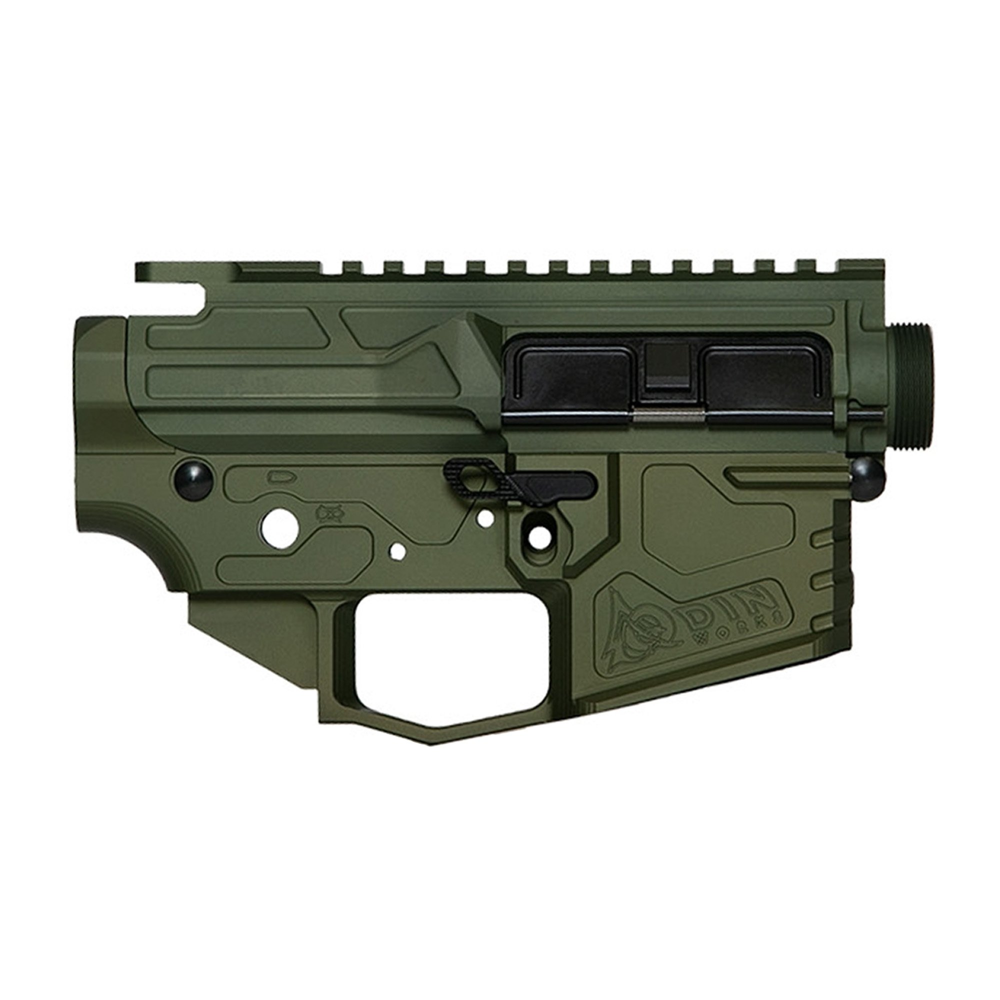 Odin Works OTR-15 .223 Remington AR Lower, Green - OTR15RECEIVERSETRG - Odin Works