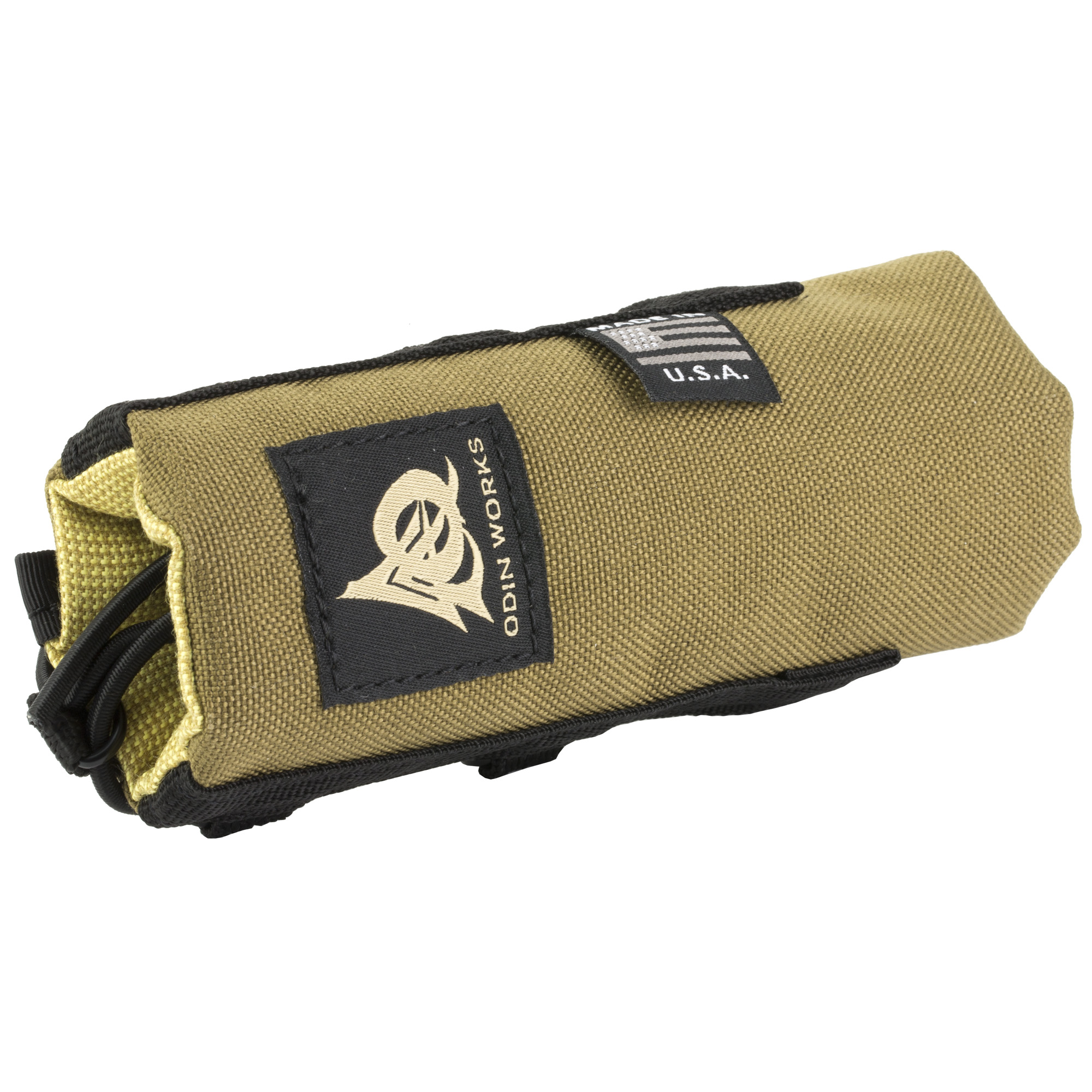 Odin Works Mirage Suppressor Cover, 5.5" Long, Cordura 1000, Coyote Brown - Odin Works