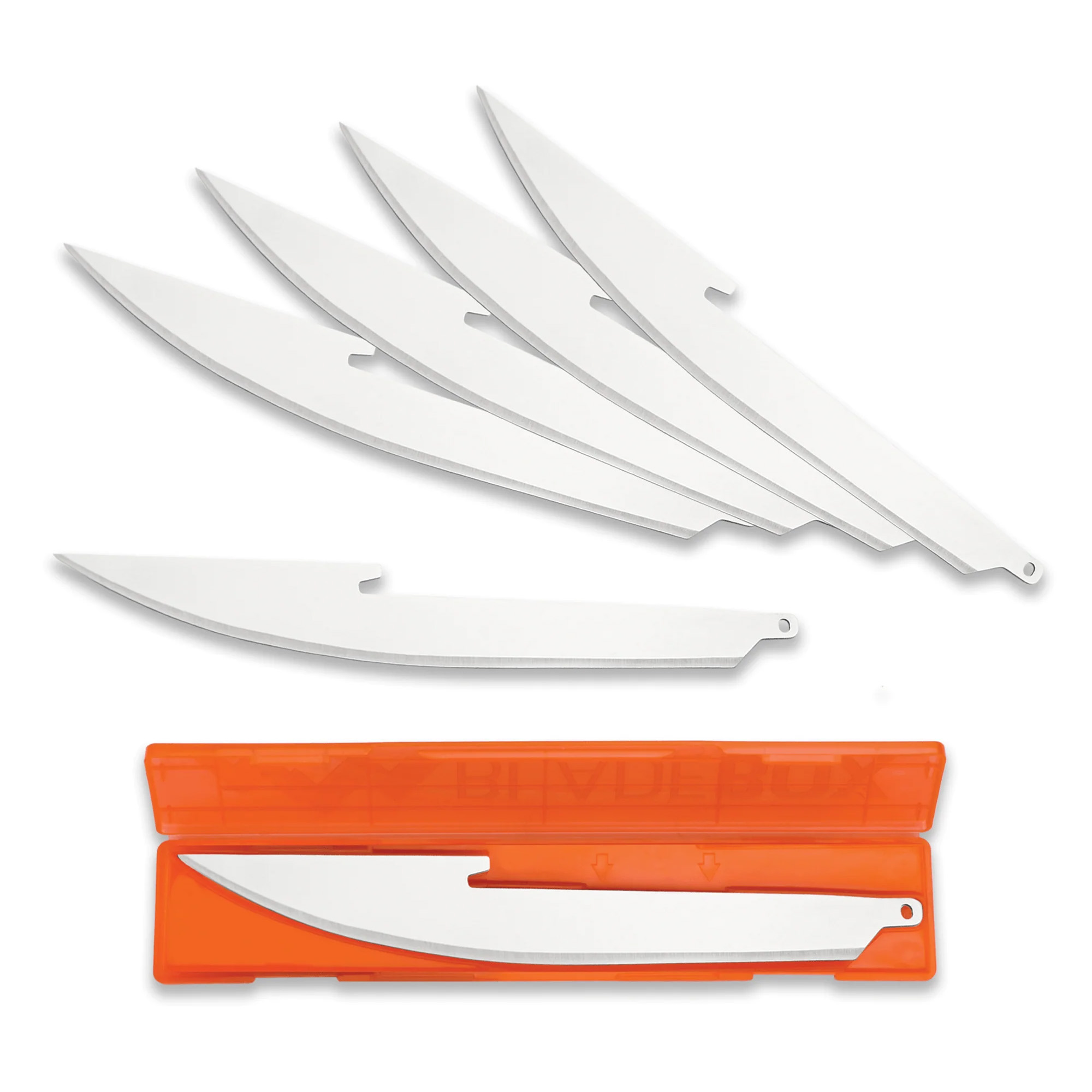 Outdoor Edge Edge Boning/Filet Blades, Plain Edge, 5" Blades, 420J2 Stainless Steel, 6 Pack - Outdoor Edge Knives