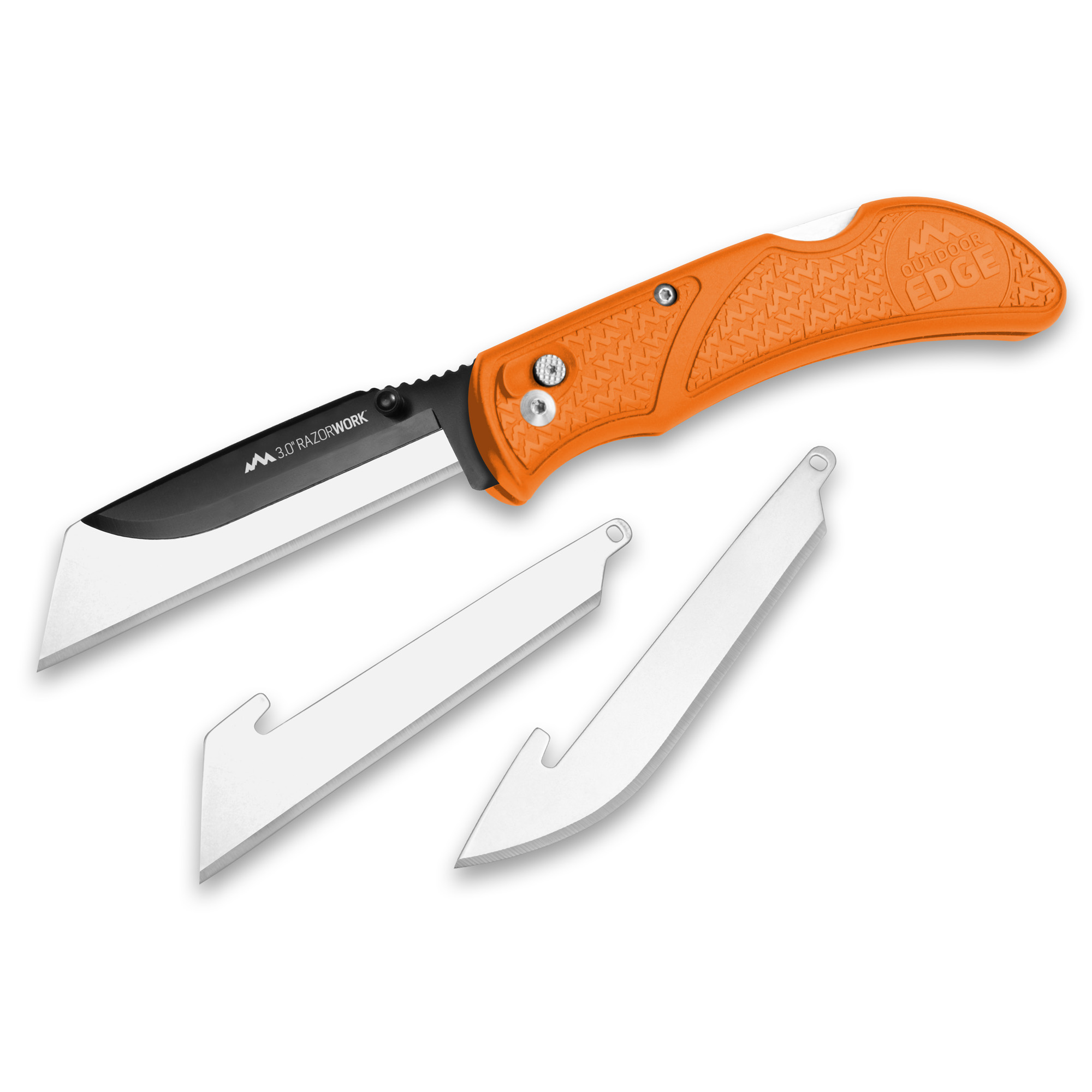 Outdoor Edge Razorwork 7.1" Knife, Black - RWB3070C - Outdoor Edge Knives