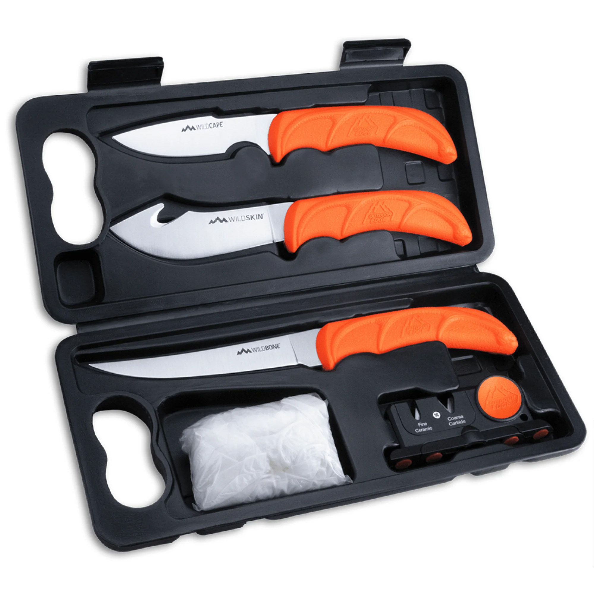 Outdoor Edge Wildlite Game Processing Kit 9.4" Knife, Orange - WL6
