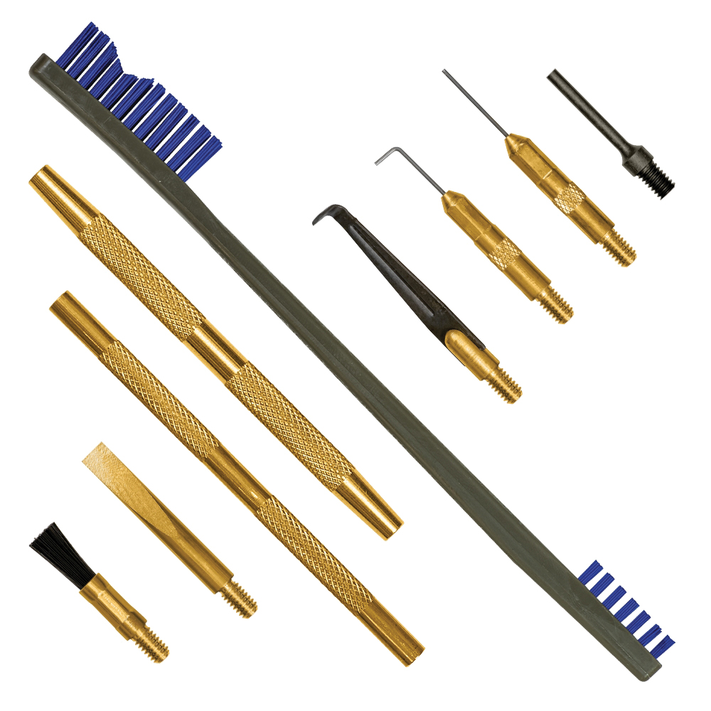 Otis Pro Plus 9-Piece Gunsmithing Pick Set, Black - Otis