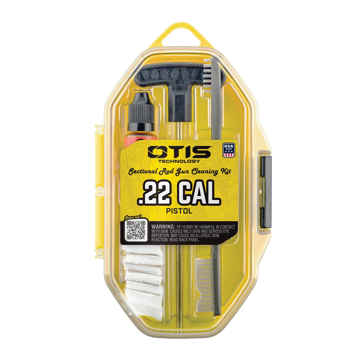 Otis .22 Cal/.22 Rimfire/.22LR Sectional Rod Cleaning Kit